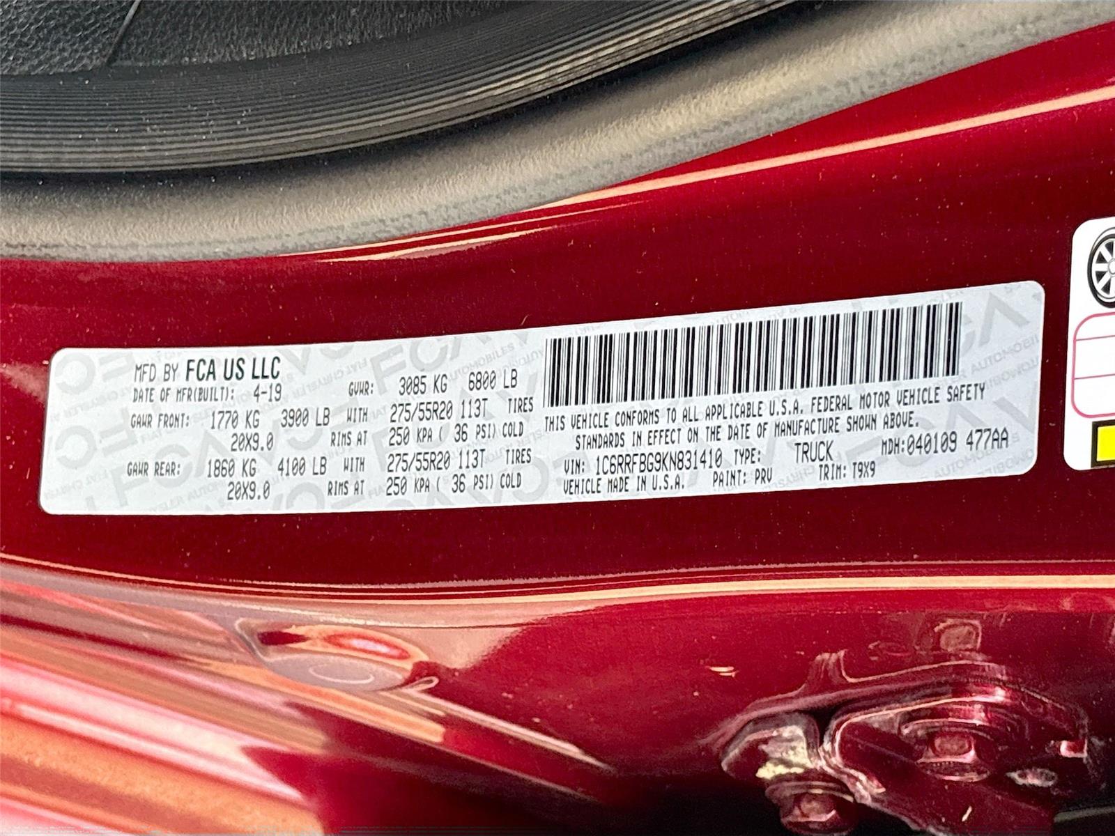 2019 Ram 1500 Big Horn/Lone Star