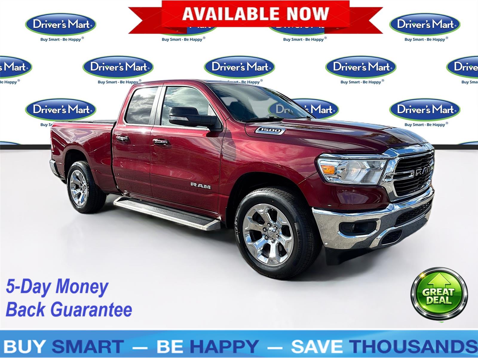 2019 RAM 1500 Big Horn/Lone Star 4x4 Quad Cab 6'4's photo