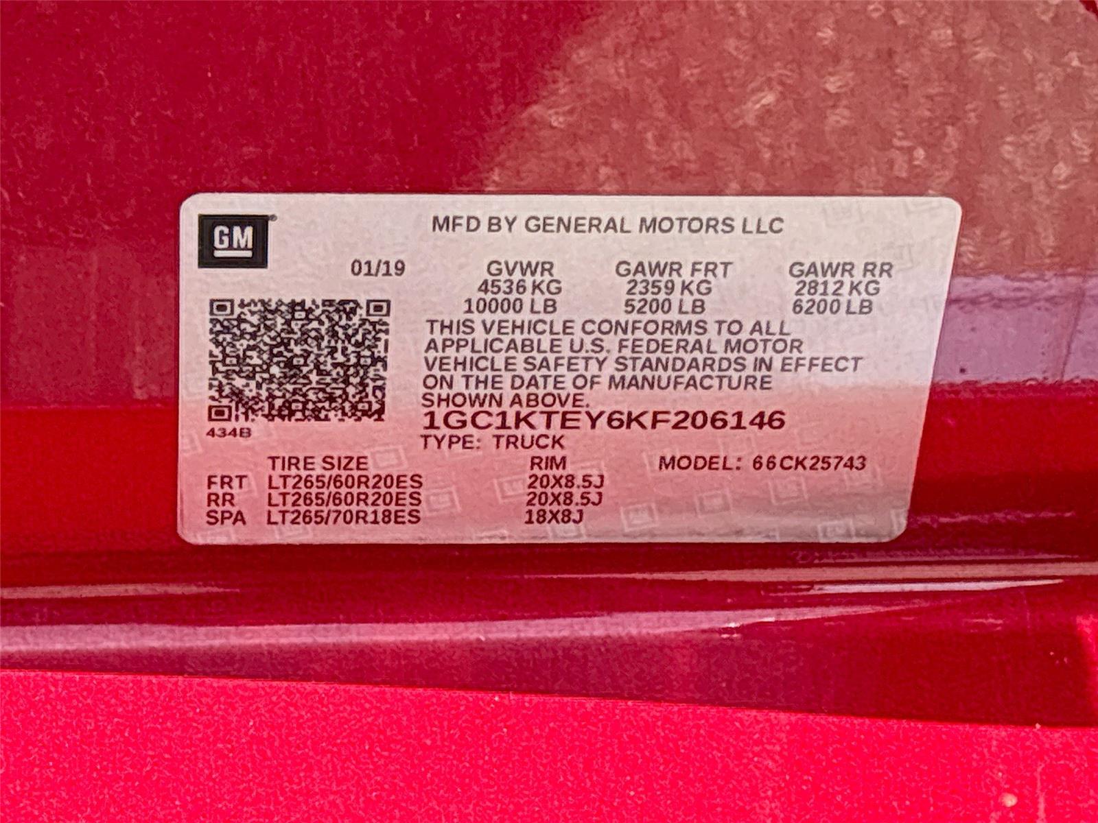 2019 Chevrolet Silverado 2500HD LTZ