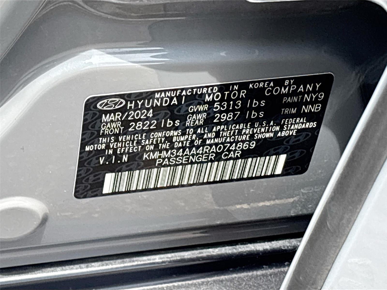2024 Hyundai IONIQ 6 SEL