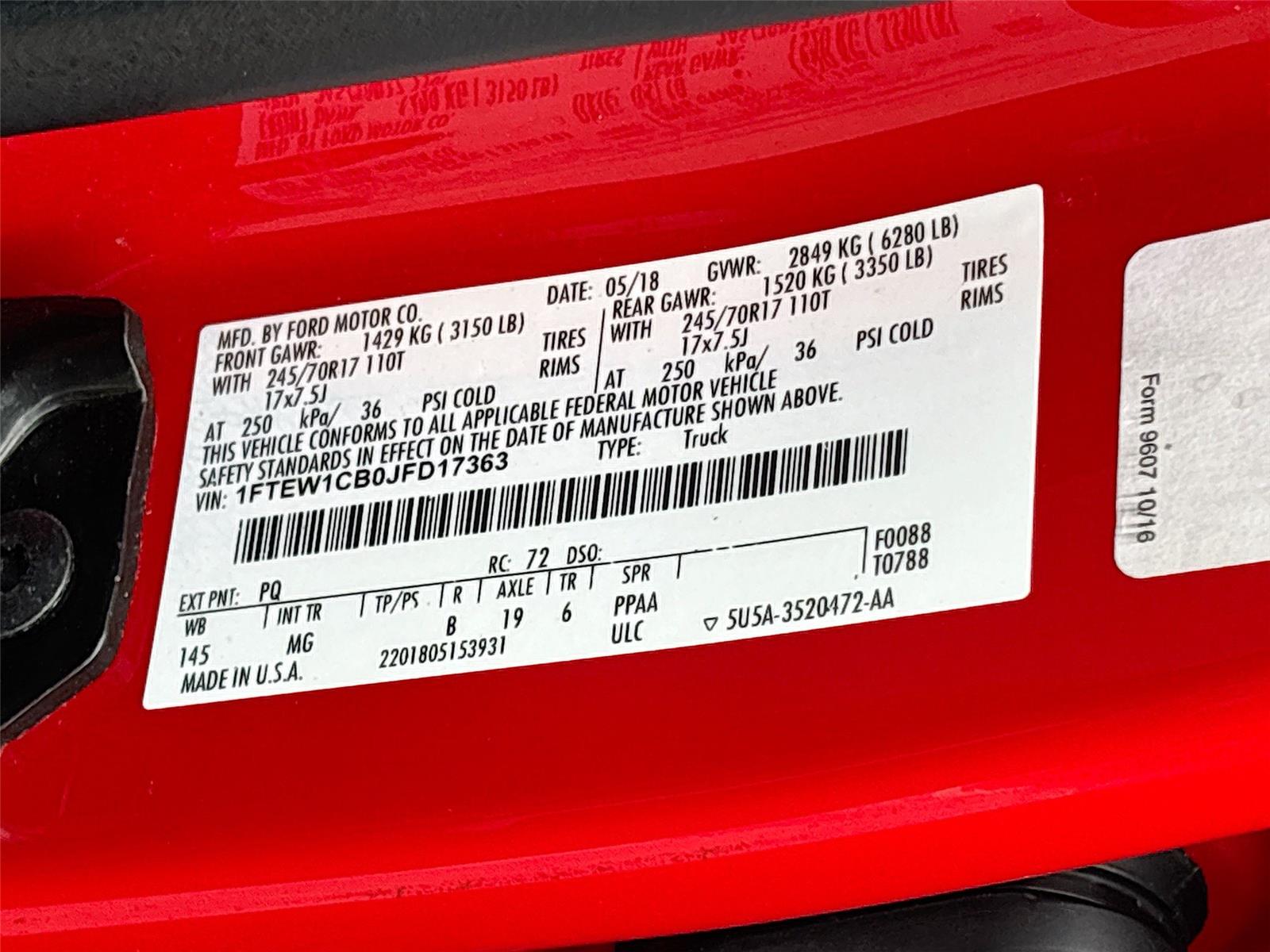 2018 Ford F-150 XLT
