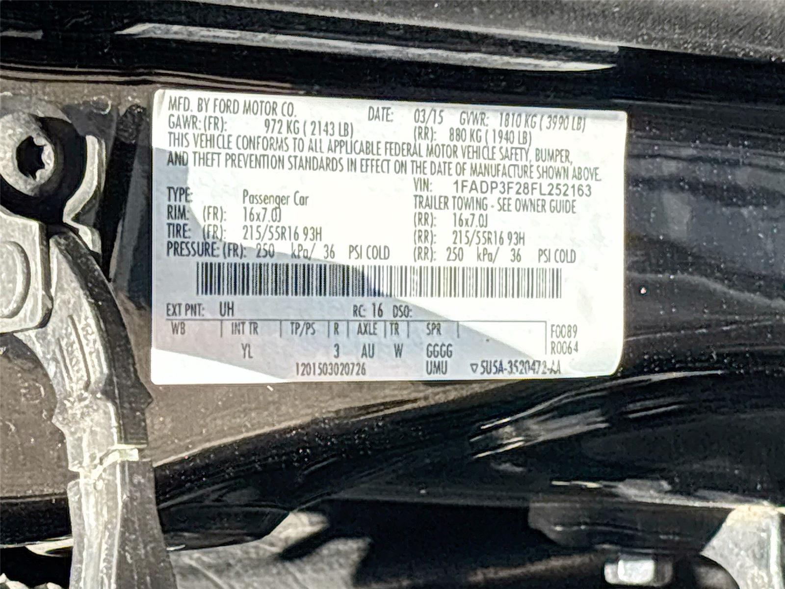 2015 Ford Focus SE