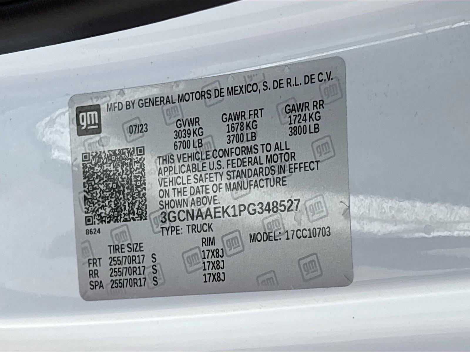 2023 Chevrolet Silverado 1500 Work Truck