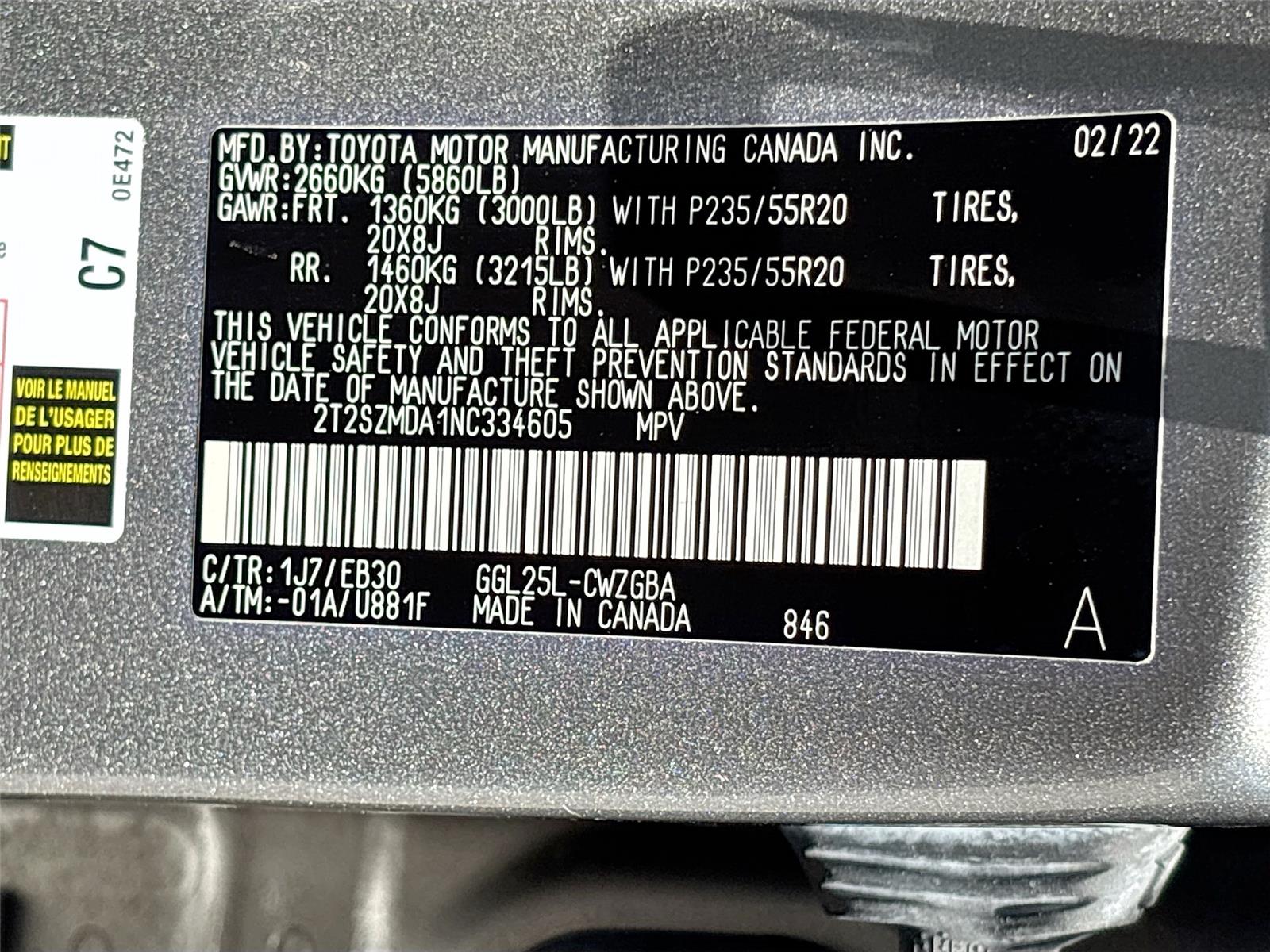 2022 Lexus RX RX 350 F SPORT Appearance