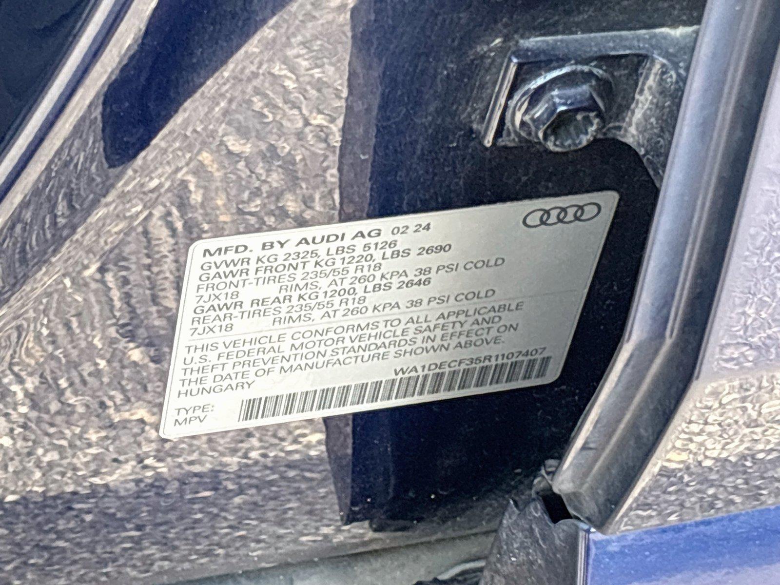 2024 Audi Q3 S line Premium