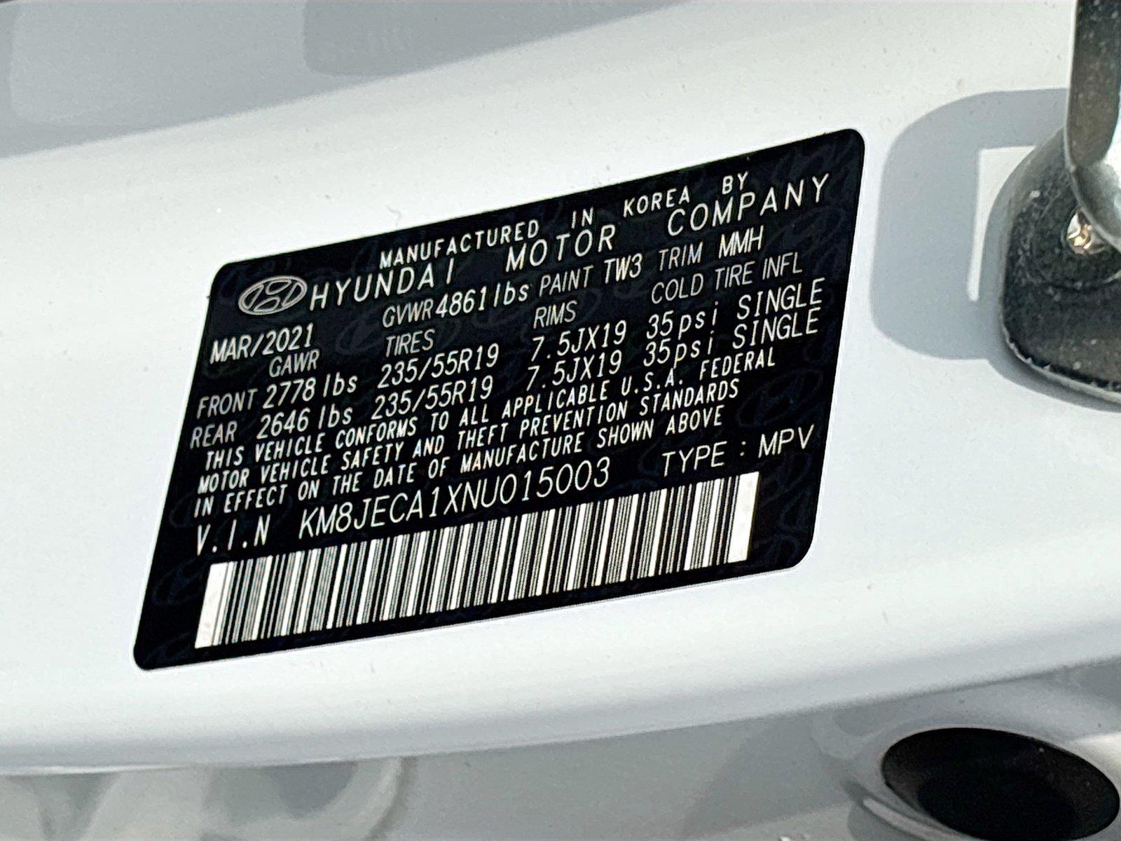 2022 Hyundai Tucson Hybrid Limited
