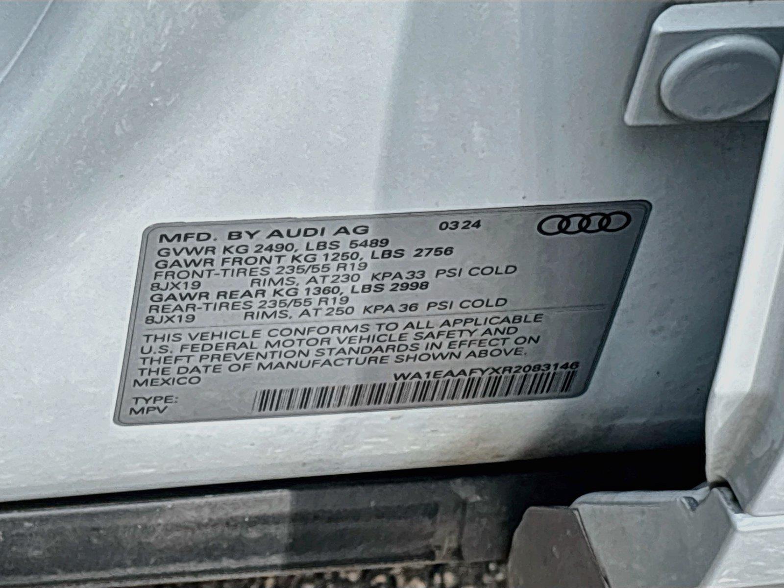 2024 Audi Q5 S line Premium Plus