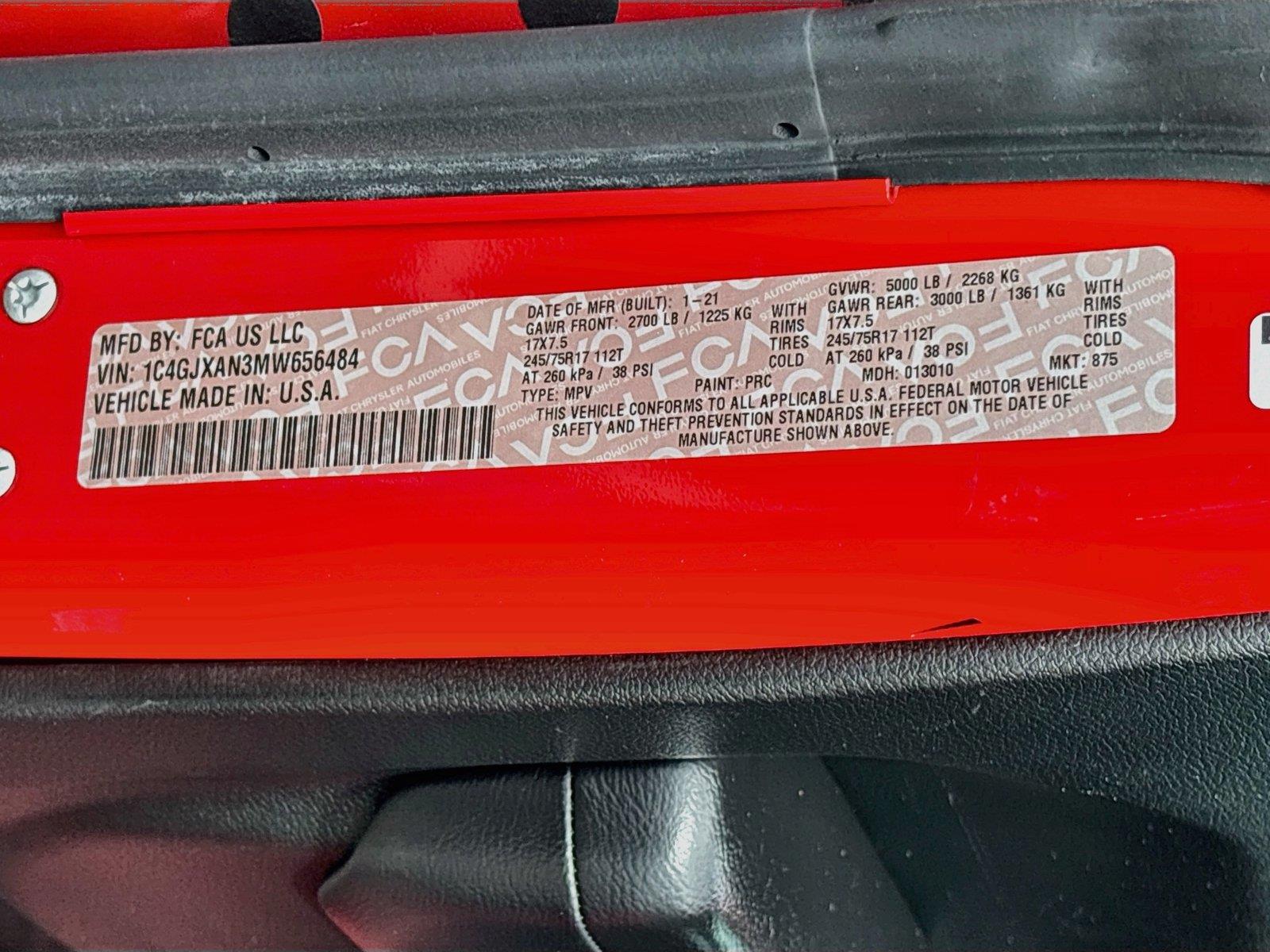 2021 Jeep Wrangler Sport S