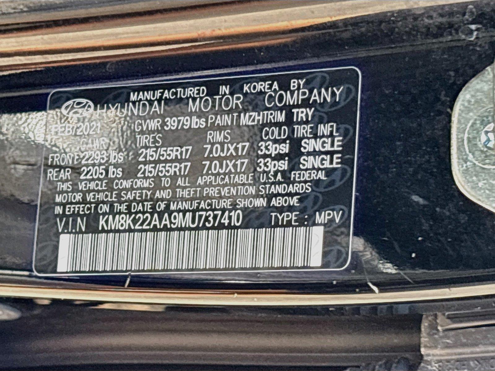 2021 Hyundai Kona SEL