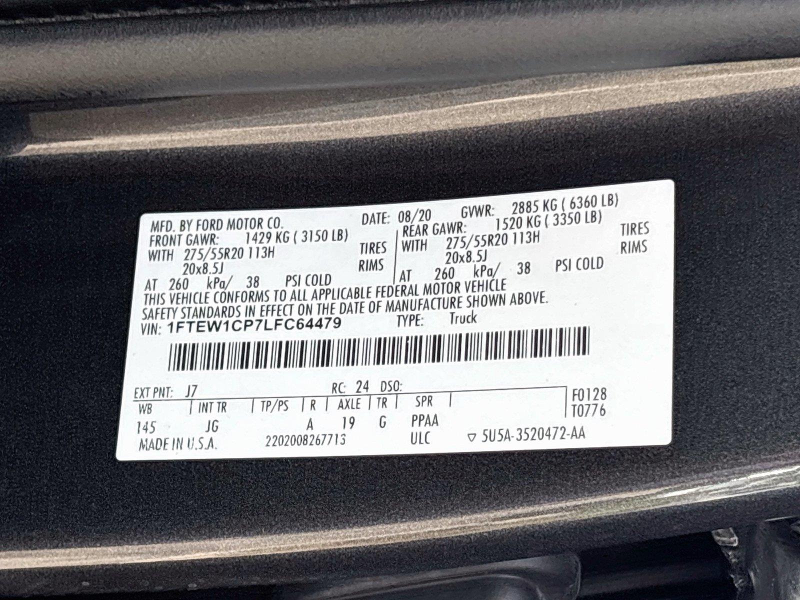 2020 Ford F-150 XL