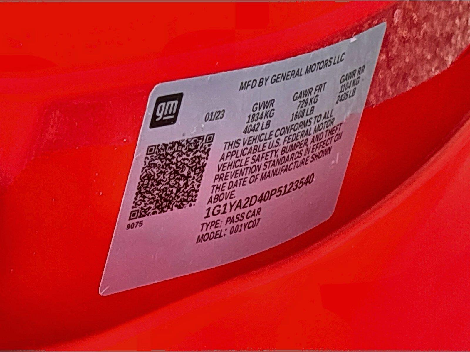 2023 Chevrolet Corvette 1LT