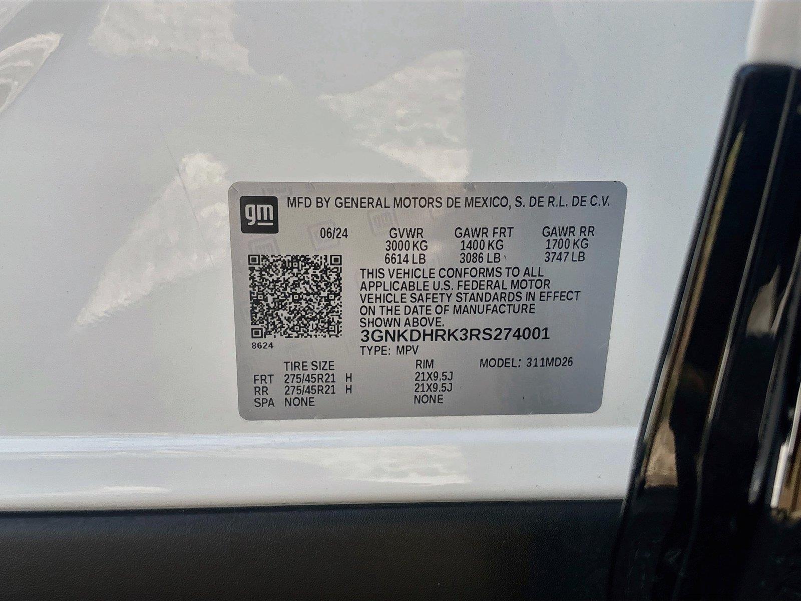 2024 Chevrolet Blazer EV RWD RS