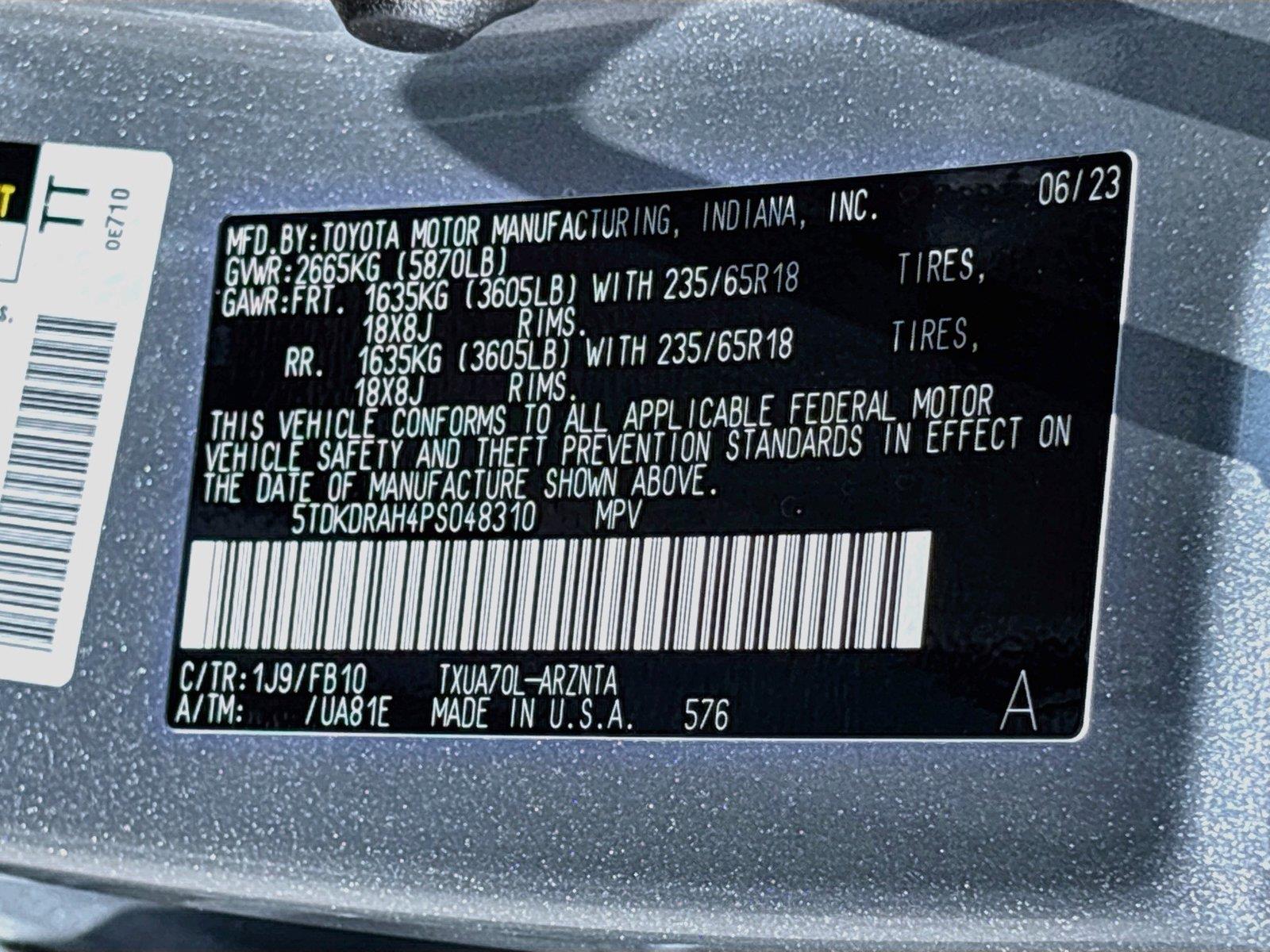 2023 Toyota Highlander LE