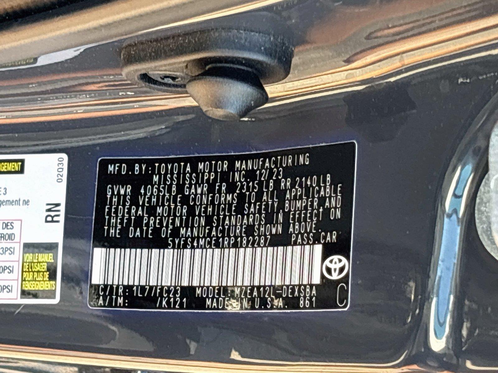 2024 Toyota Corolla SE