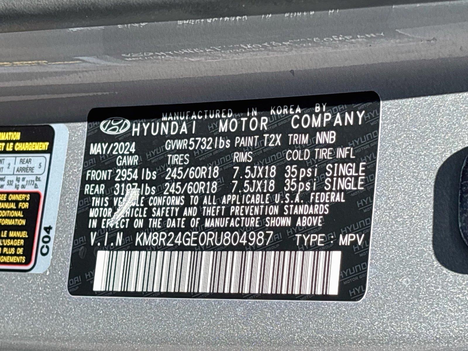 2024 Hyundai Palisade SEL 7P