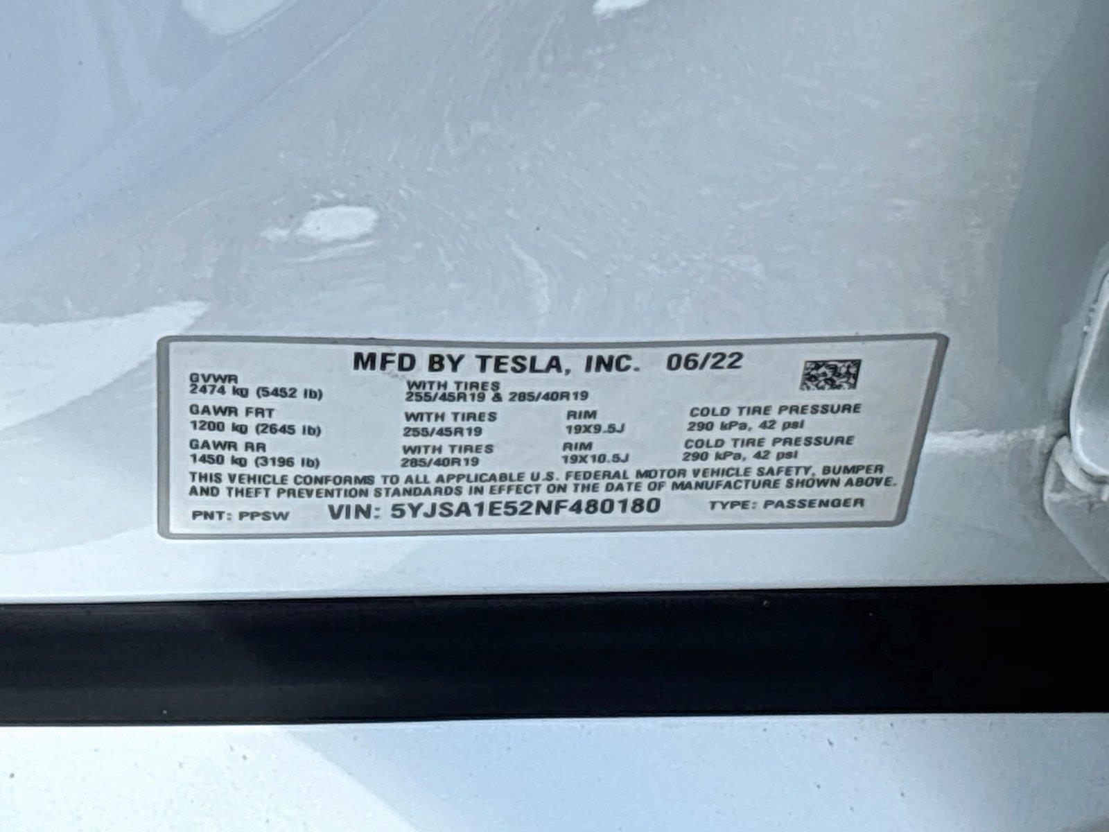 2022 Tesla Model S
