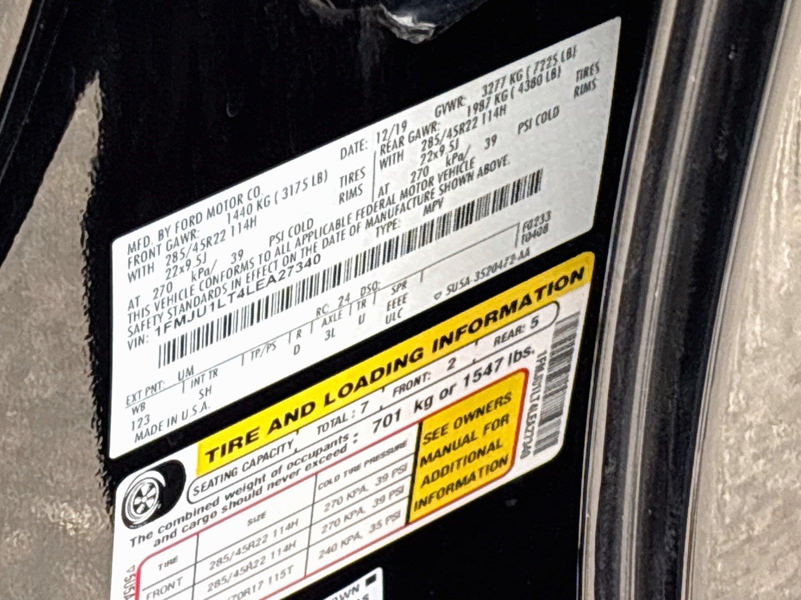 2020 Ford Expedition Platinum