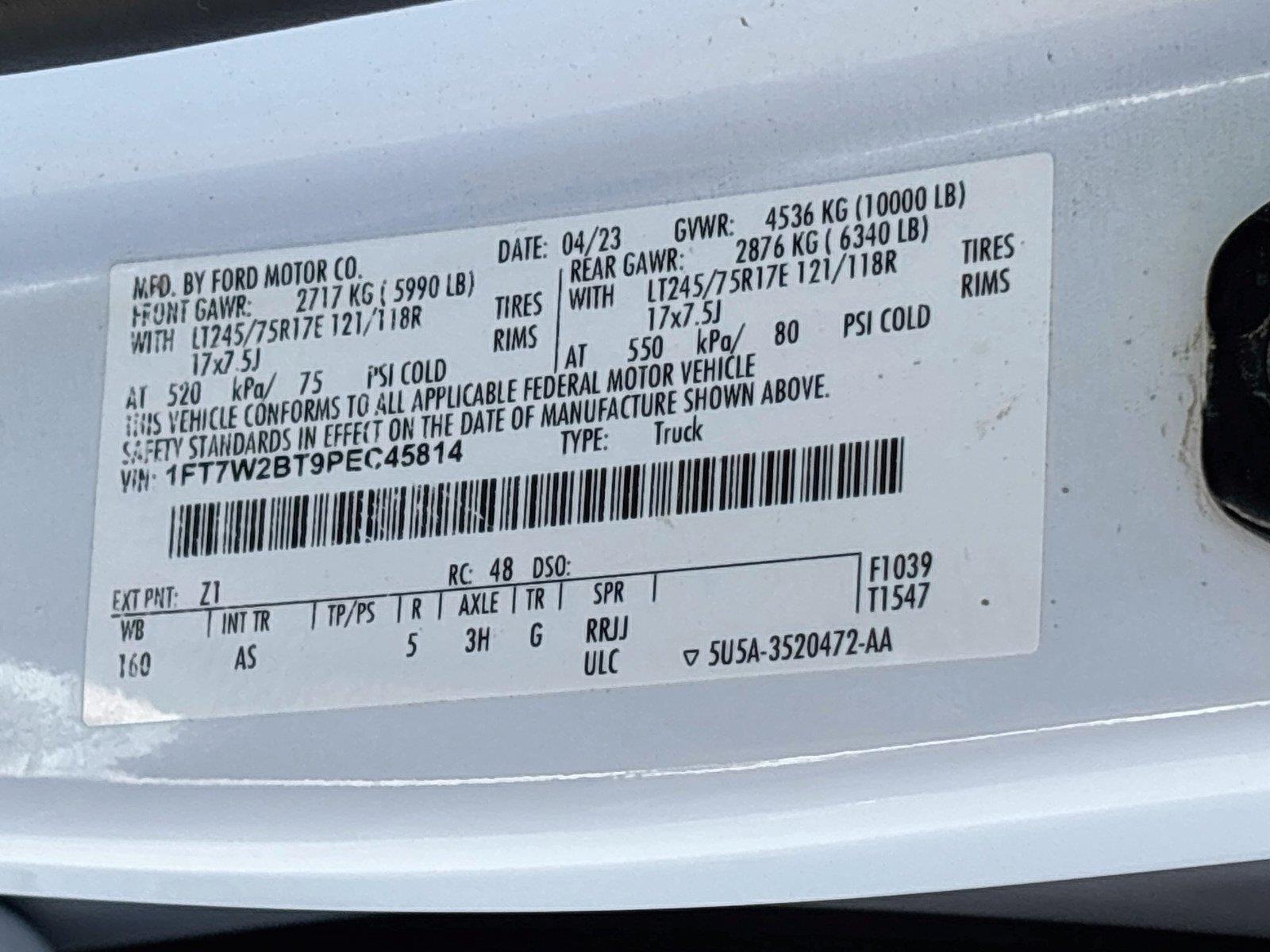 2023 Ford Super Duty F-250 SRW XL