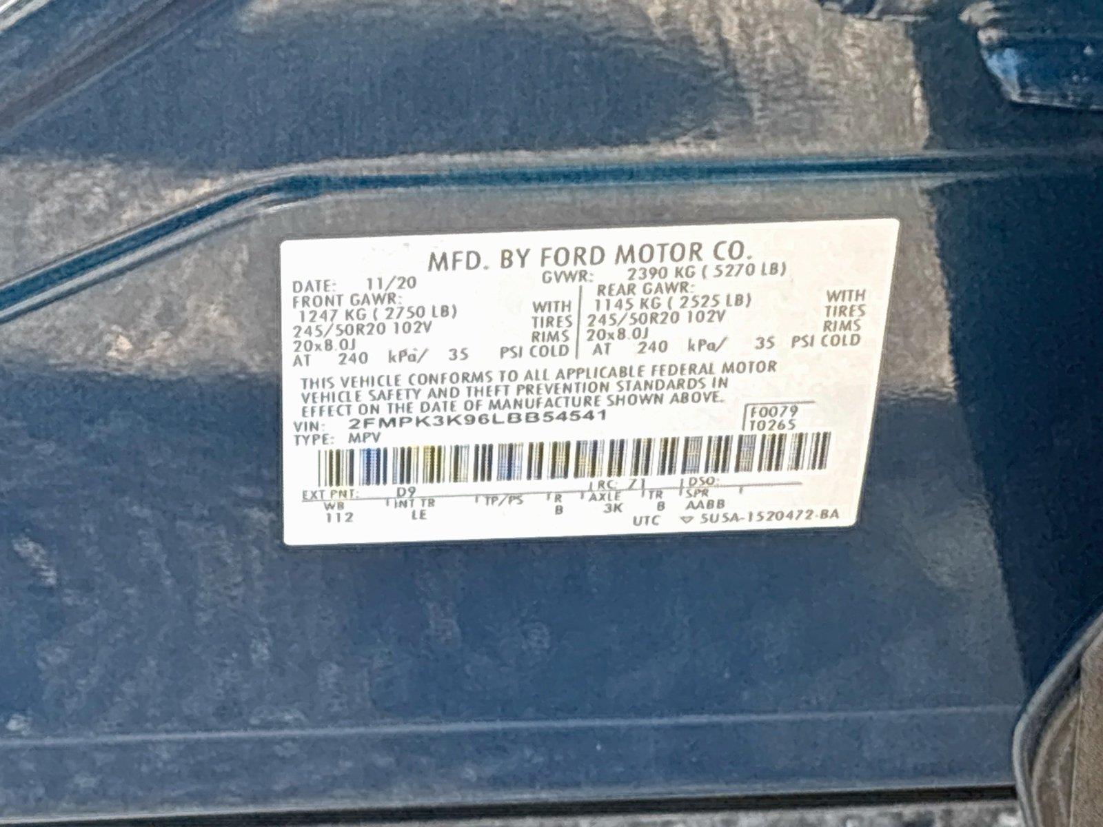 2020 Ford Edge Titanium