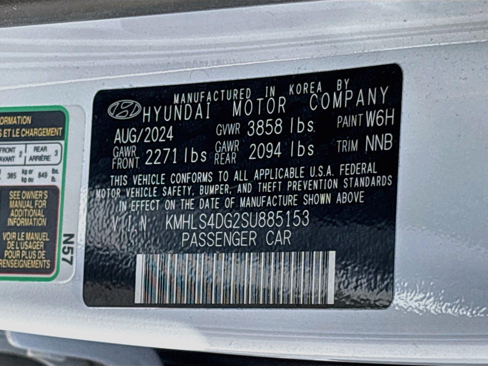 2025 Hyundai Elantra SEL Convenience