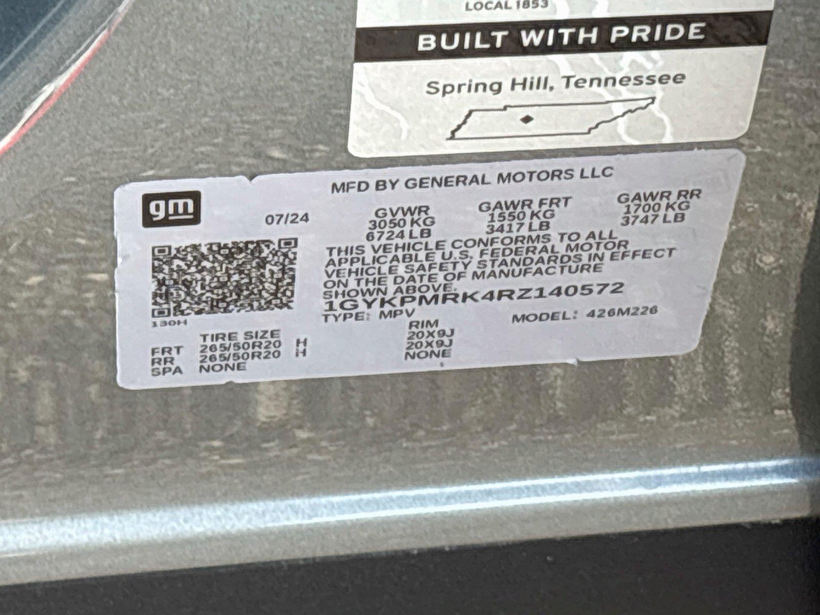 2024 Cadillac LYRIQ Tech