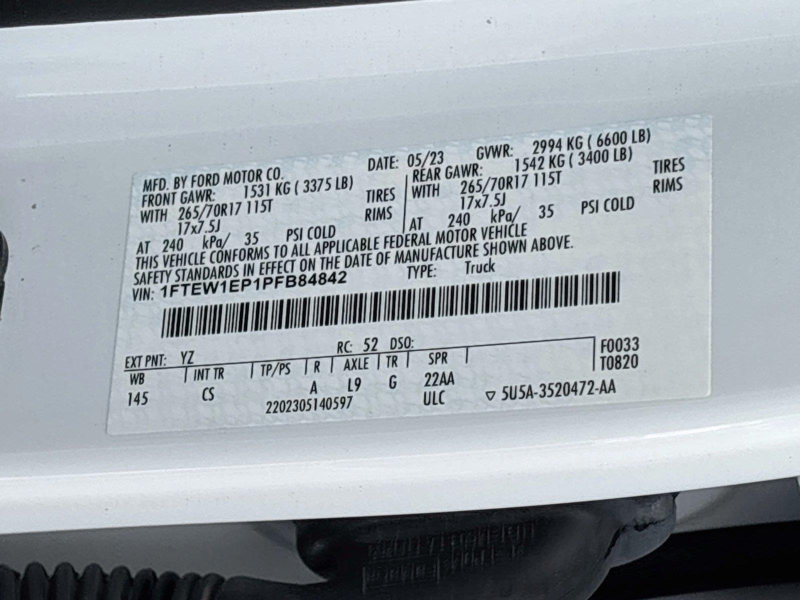 2023 Ford F-150 XL