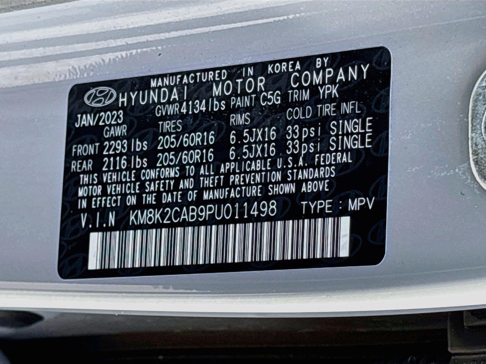2023 Hyundai Kona SE