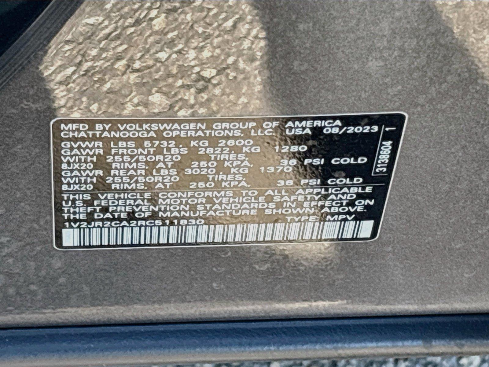 2024 Volkswagen Atlas 2.0T SE w/Technology