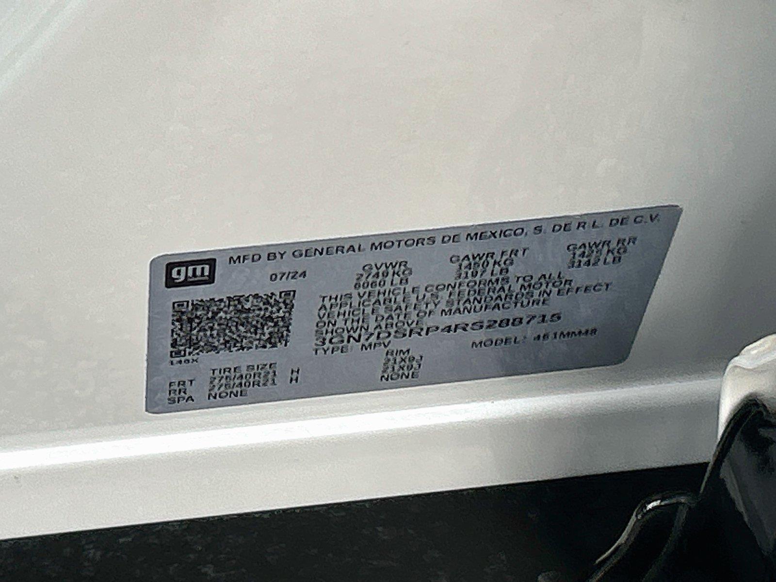 2024 Chevrolet Equinox EV RS