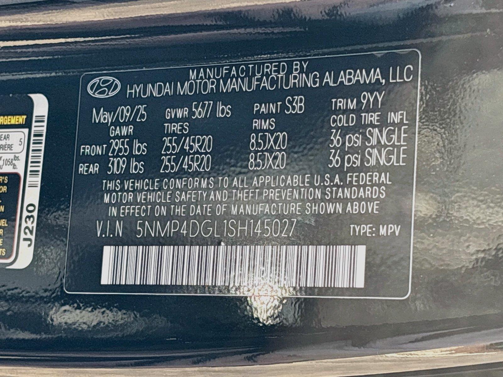 2025 Hyundai Santa Fe Limited