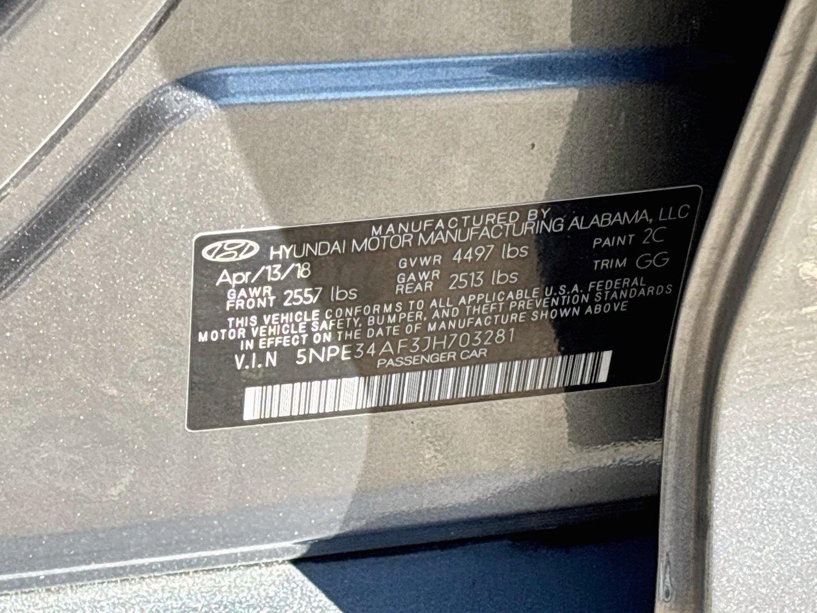 2018 Hyundai Sonata Limited