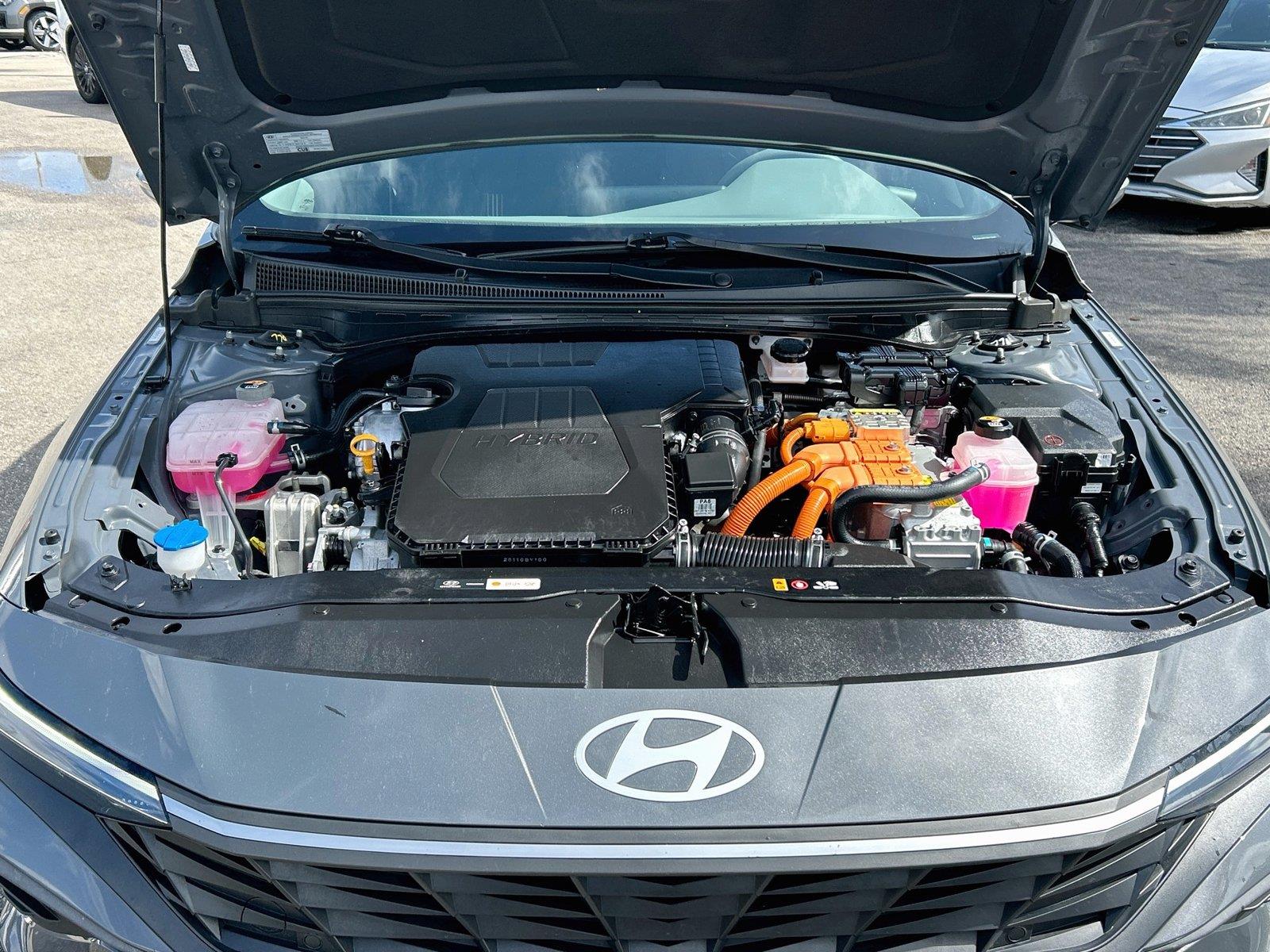 2024 Hyundai Elantra Hybrid Blue