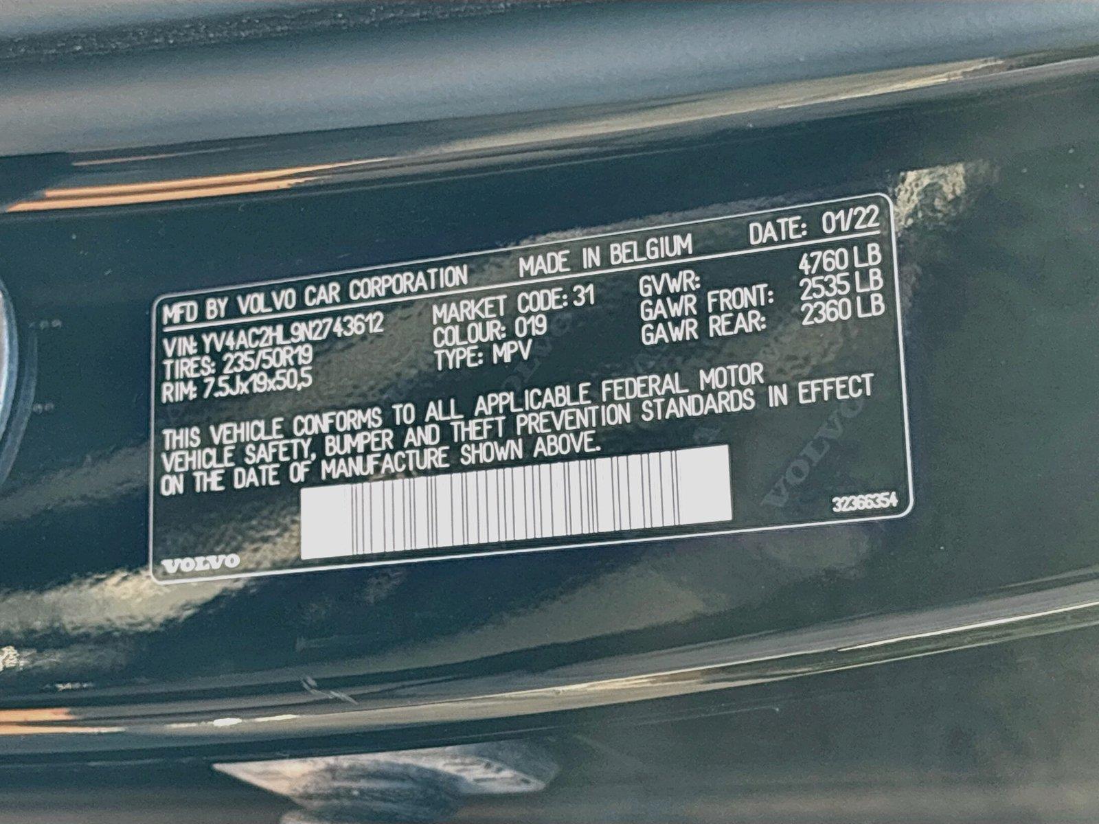 2022 Volvo XC40 Inscription
