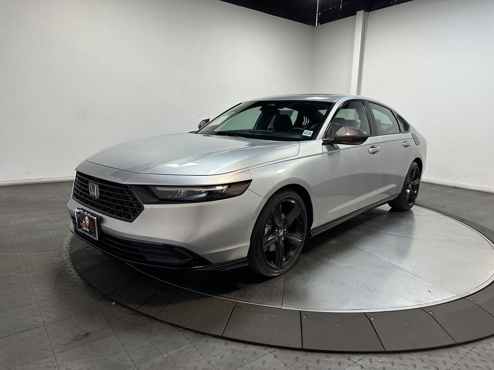 Used Solar Silver Metallic 2024 Honda Accord Hybrid Sport-L for