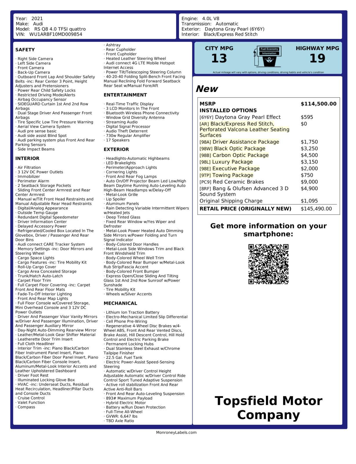 Topsfield Motor Company