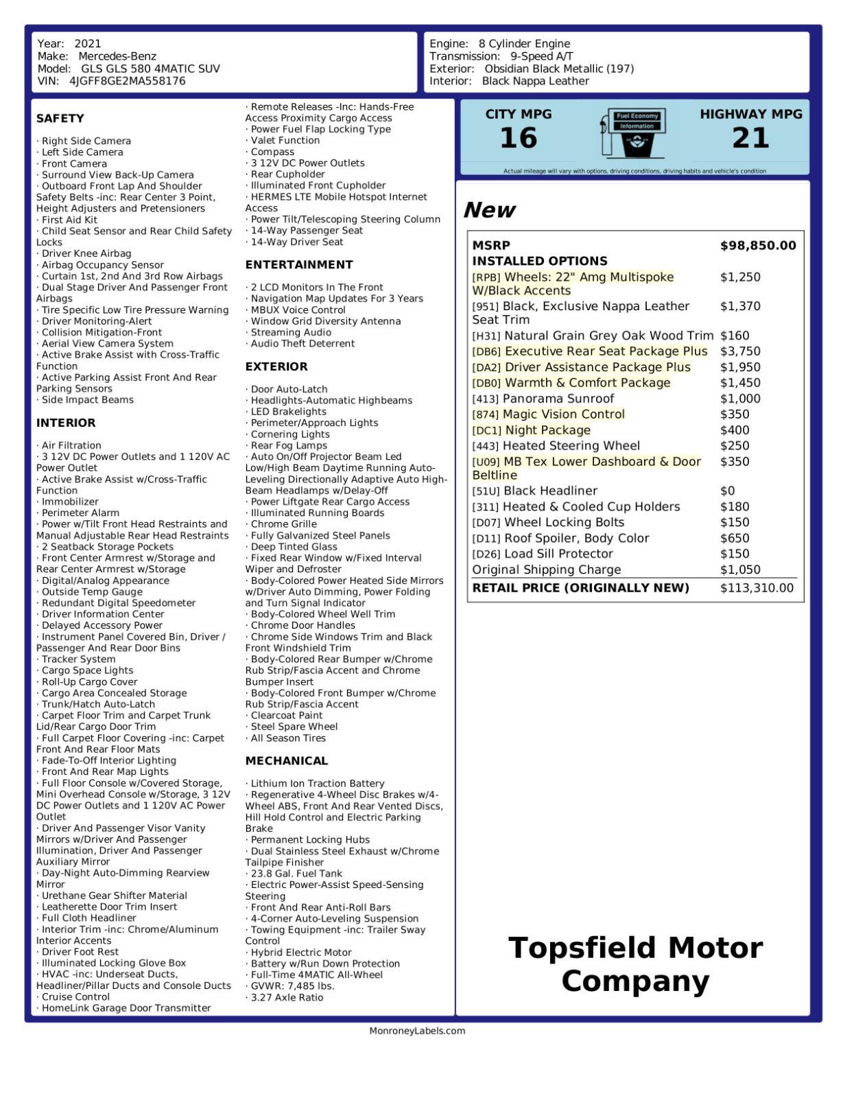 Topsfield Motor Company