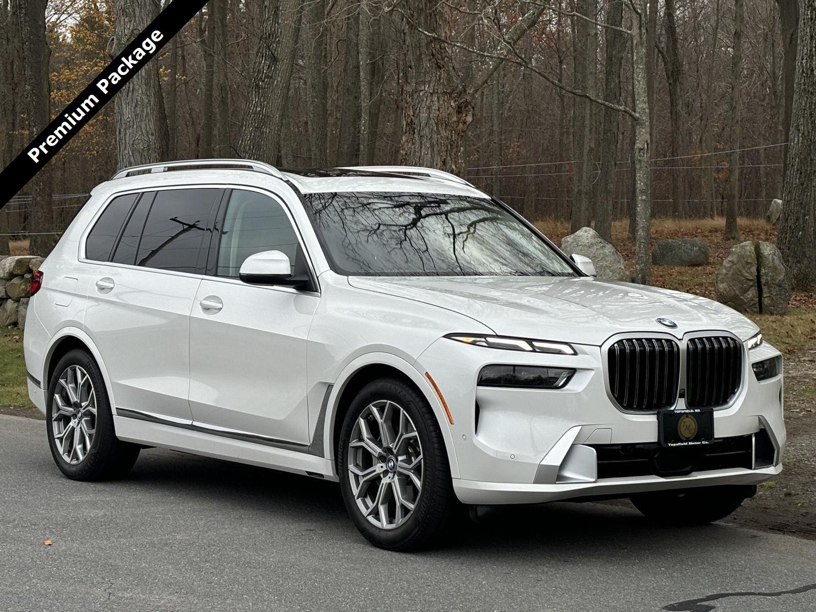 Mineral White Metallic 2023 BMW X7 xDrive40i AWD SUV / Crossover All-Wheel Drive 8-Speed Automatic