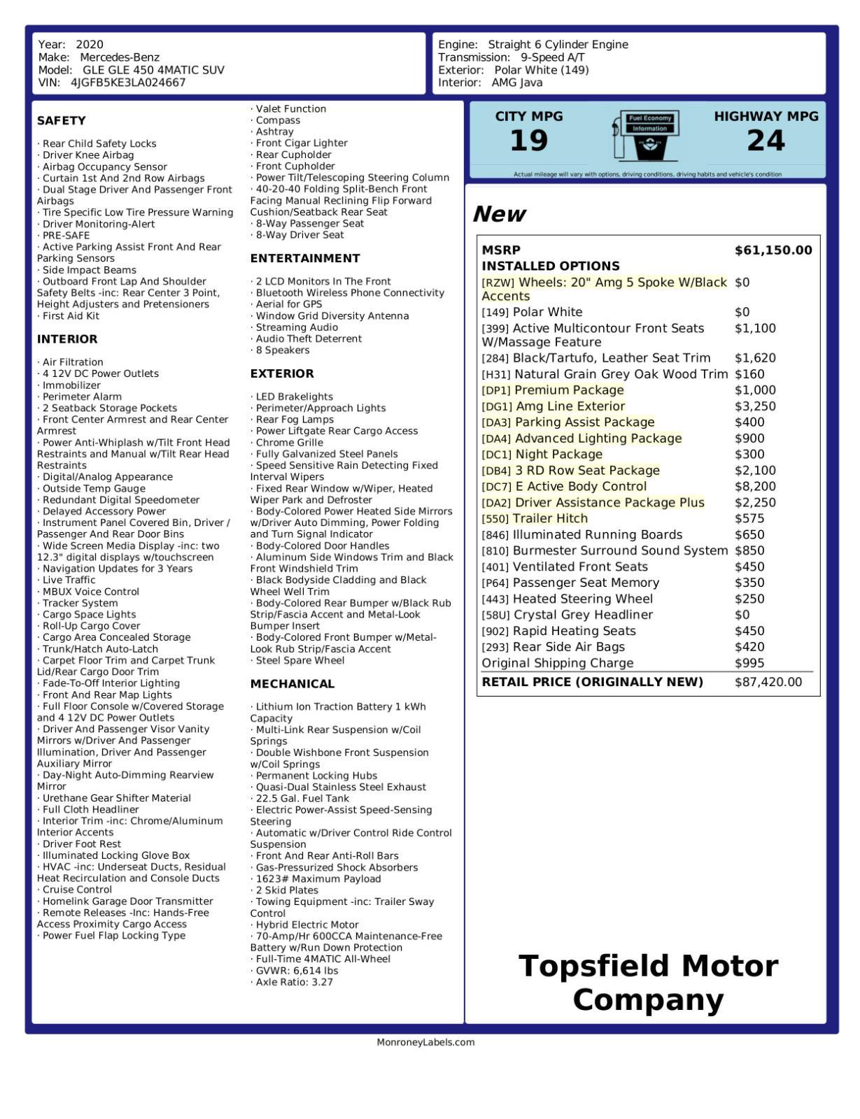 Topsfield Motor Company