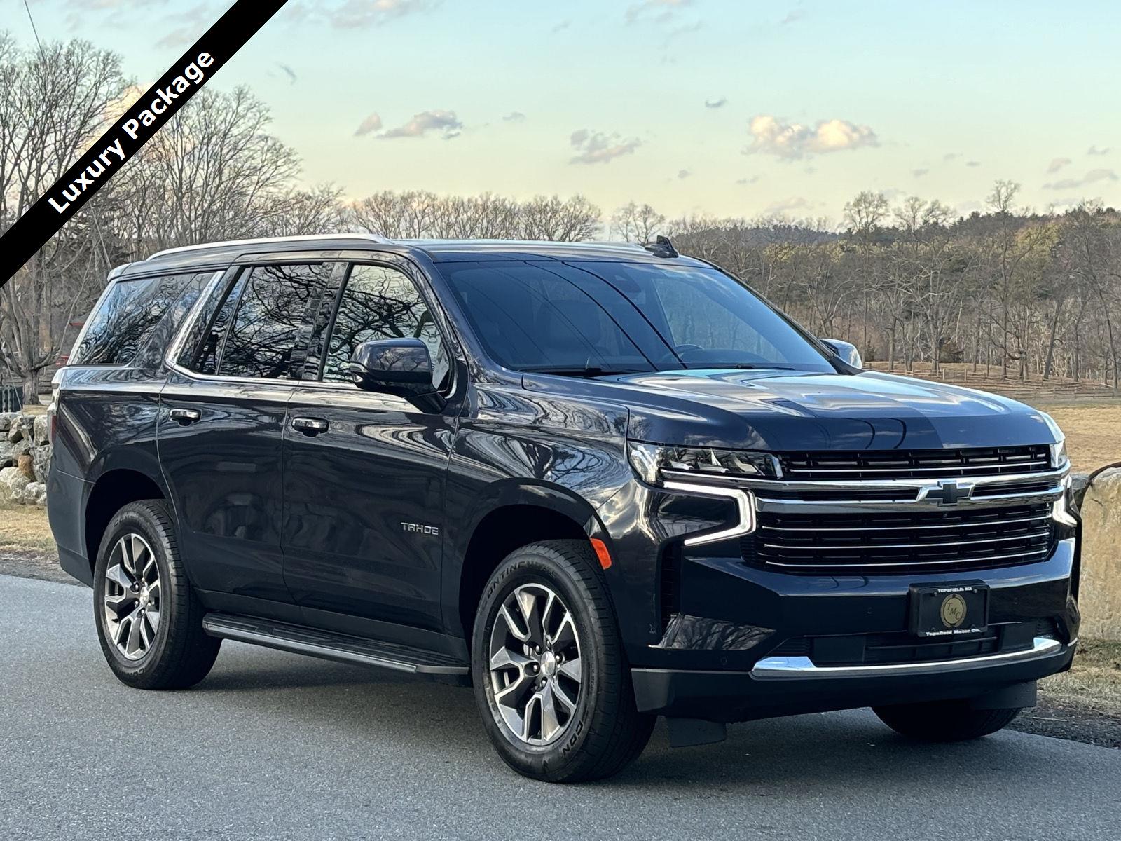 Dark Ash Metallic 2022 Chevrolet Tahoe LT 4WD SUV / Crossover Four-Wheel Drive Automatic
