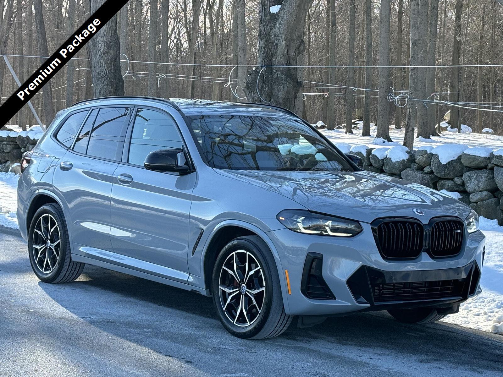 Gray (Brooklyn Grey Metallic) 2023 BMW X3 M40i AWD SUV / Crossover All-Wheel Drive 8-Speed Automatic