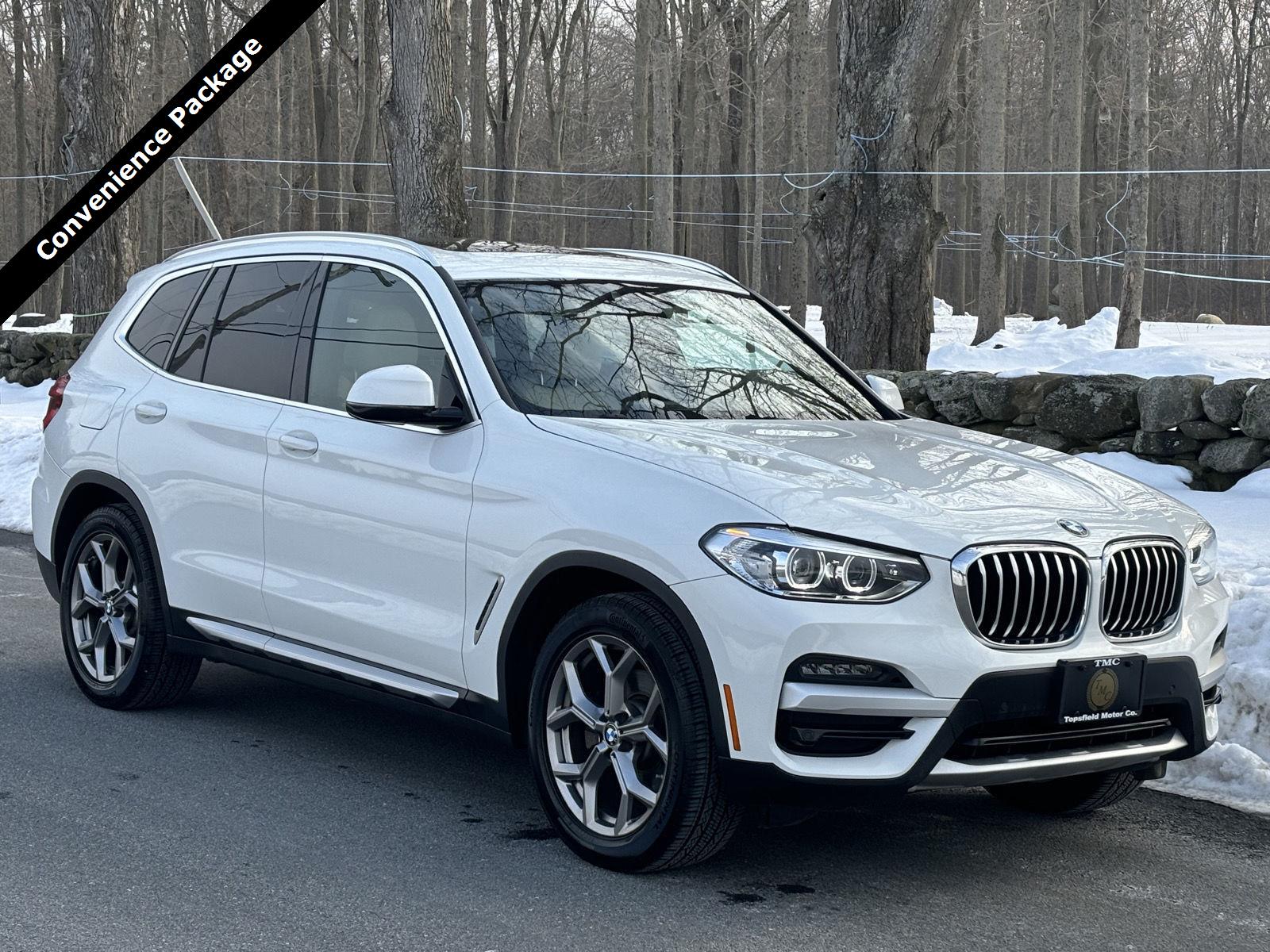 Alpine White 2021 BMW X3 xDrive30i AWD SUV / Crossover All-Wheel Drive Automatic
