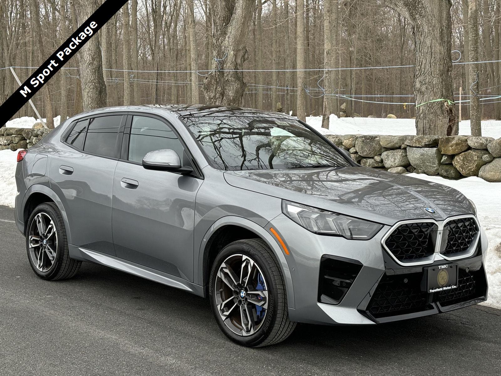 Gray (Skyscraper Grey Metallic) 2025 BMW X2 xDrive28i SUV / Crossover All-Wheel Drive 7-Speed Dual Clutch
