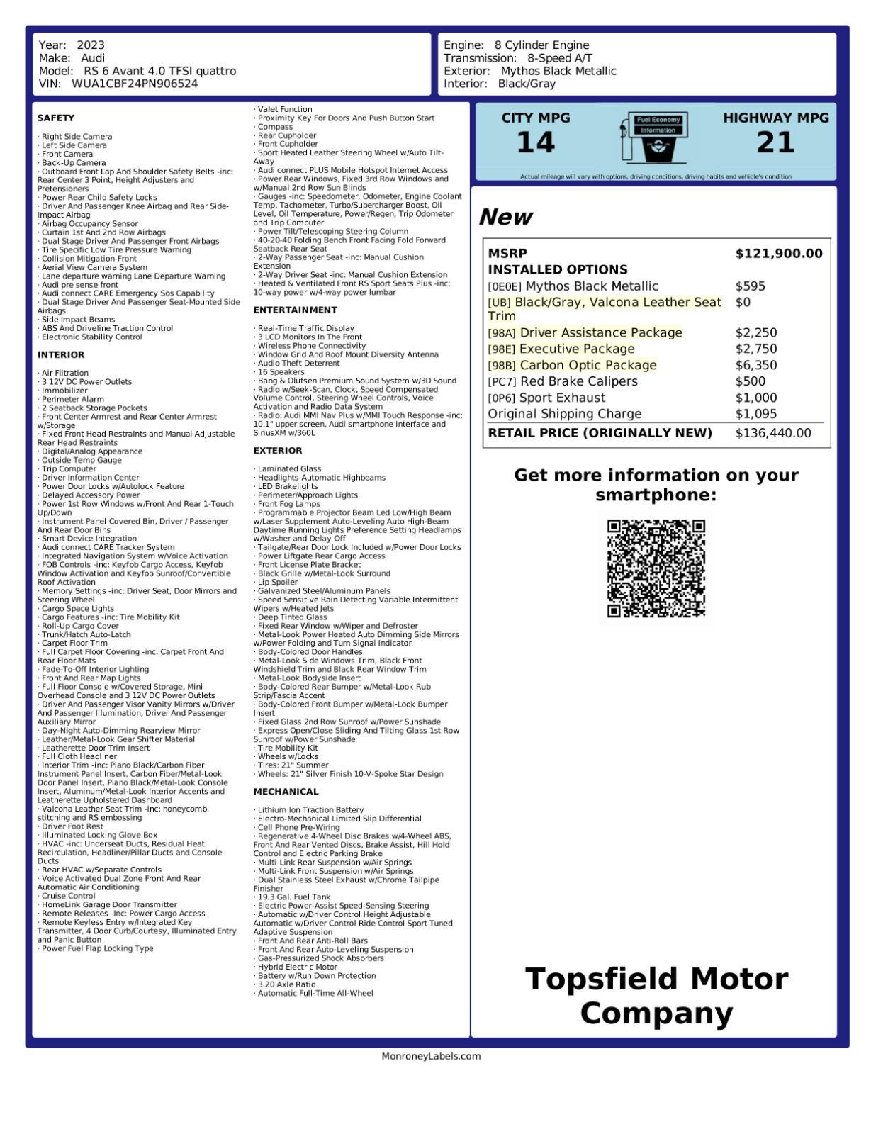 Topsfield Motor Company