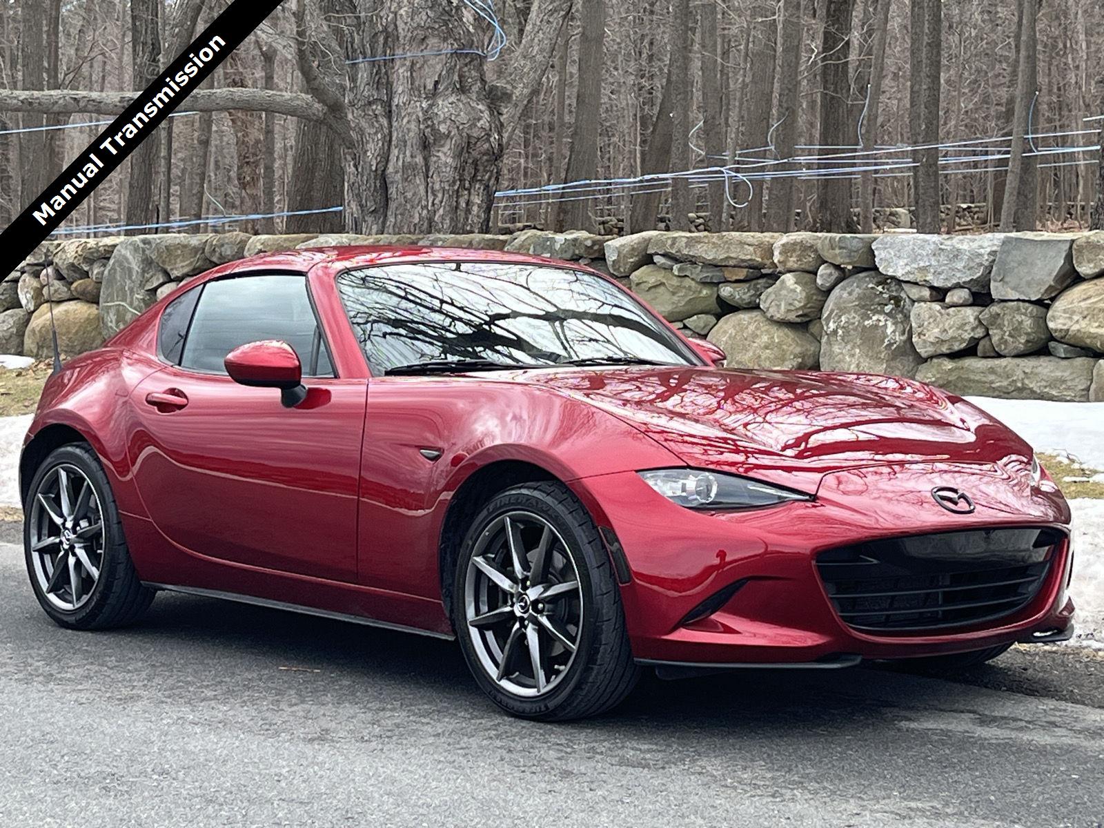 Soul Red Crystal Metallic 2019 Mazda MX-5 Miata RF Grand Touring RWD Convertible Rear-Wheel Drive 6-Speed Manual