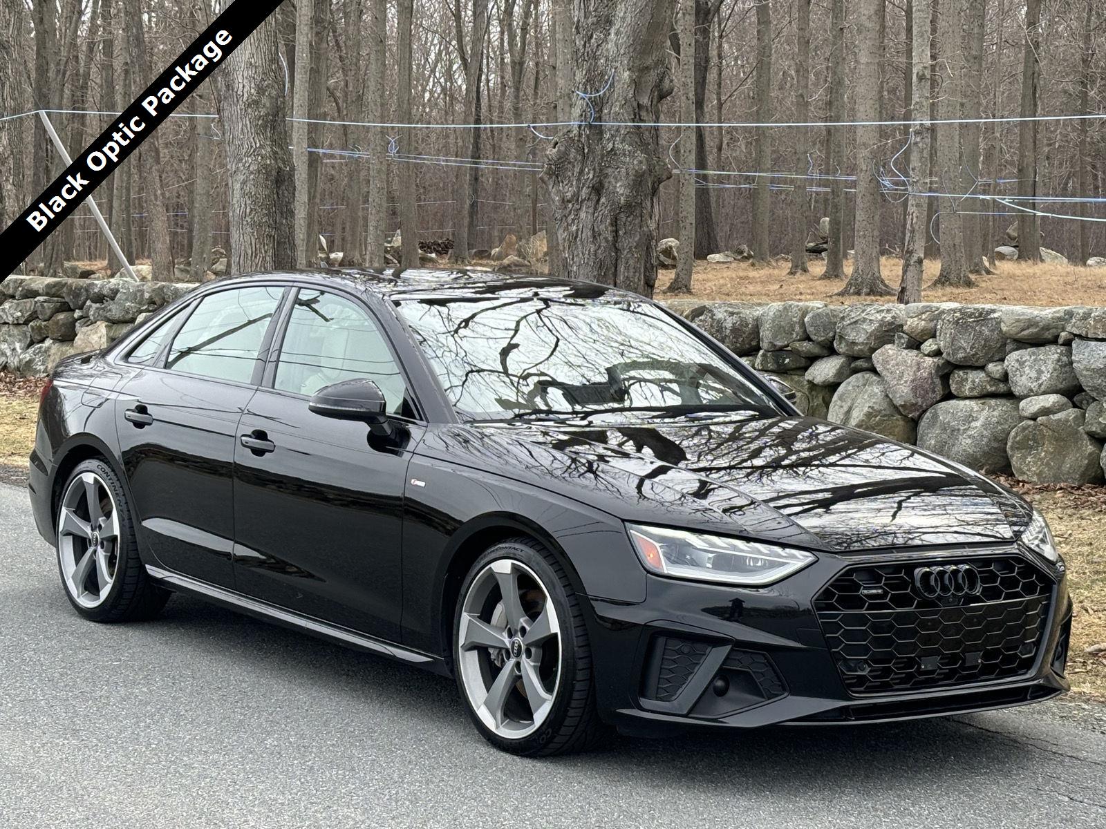 Mythos Black Metallic 2021 Audi A4 quattro Premium Plus S Line 45 TFSI AWD Sedan All-Wheel Drive 7-Speed Dual Clutch