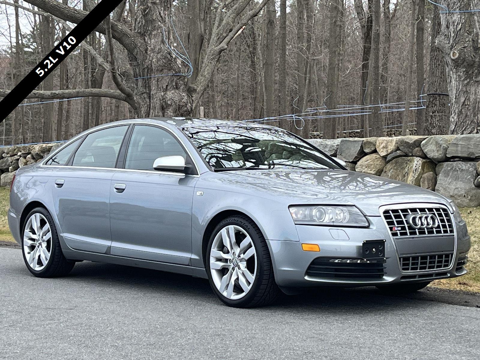 Light Silver Metallic 2007 Audi S6 Sedan All-Wheel Drive Automatic
