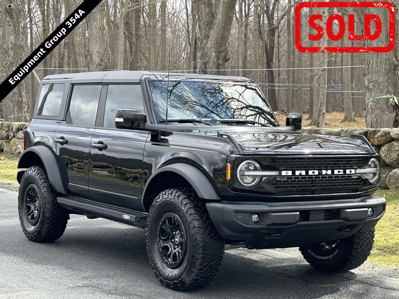 Shadow Black 2021 Ford Bronco Wildtrak Advanced 4-Door 4WD SUV / Crossover Four-Wheel Drive Automatic