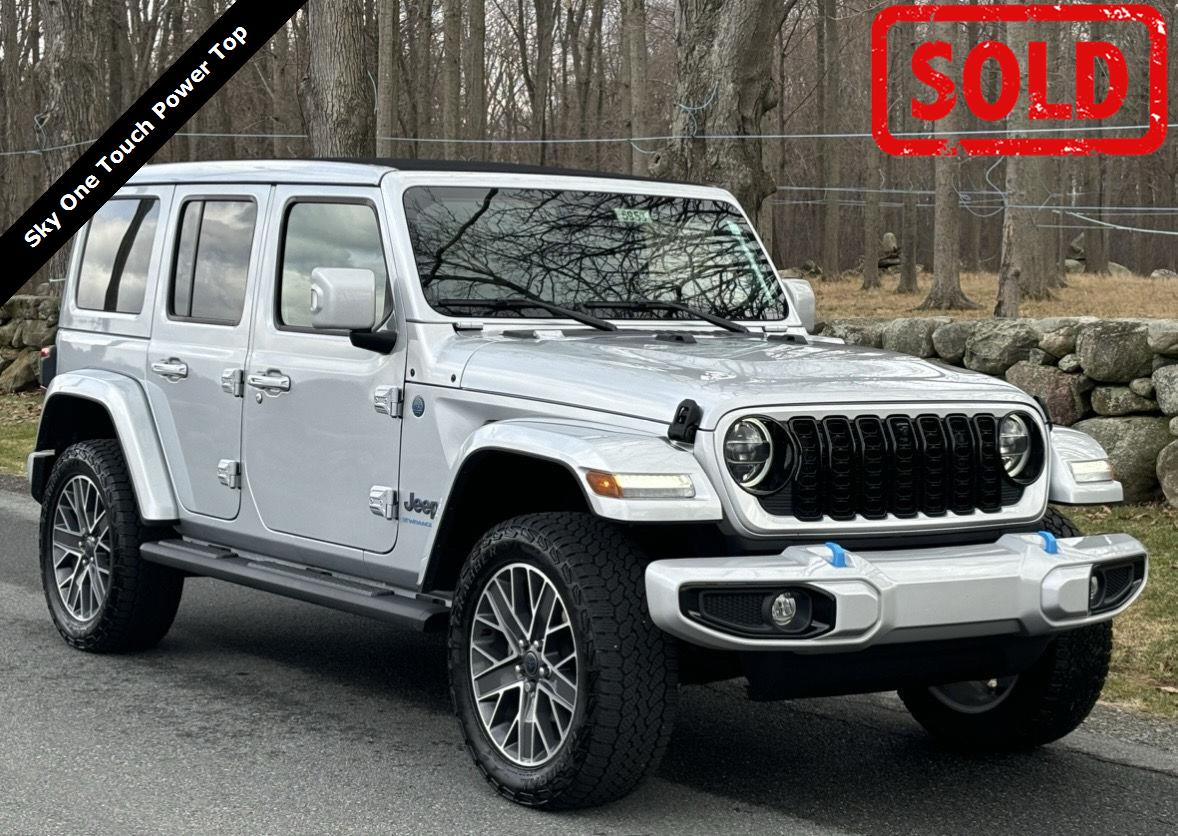 Silver Zynith Clearcoat 2024 Jeep Wrangler 4xe High Altitude 4WD SUV / Crossover Four-Wheel Drive 8-Speed Automatic