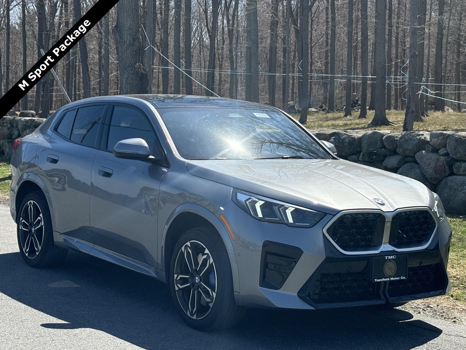 Gray (Skyscraper Grey Metallic) 2025 BMW X2 xDrive28i SUV / Crossover All-Wheel Drive 7-Speed Dual Clutch