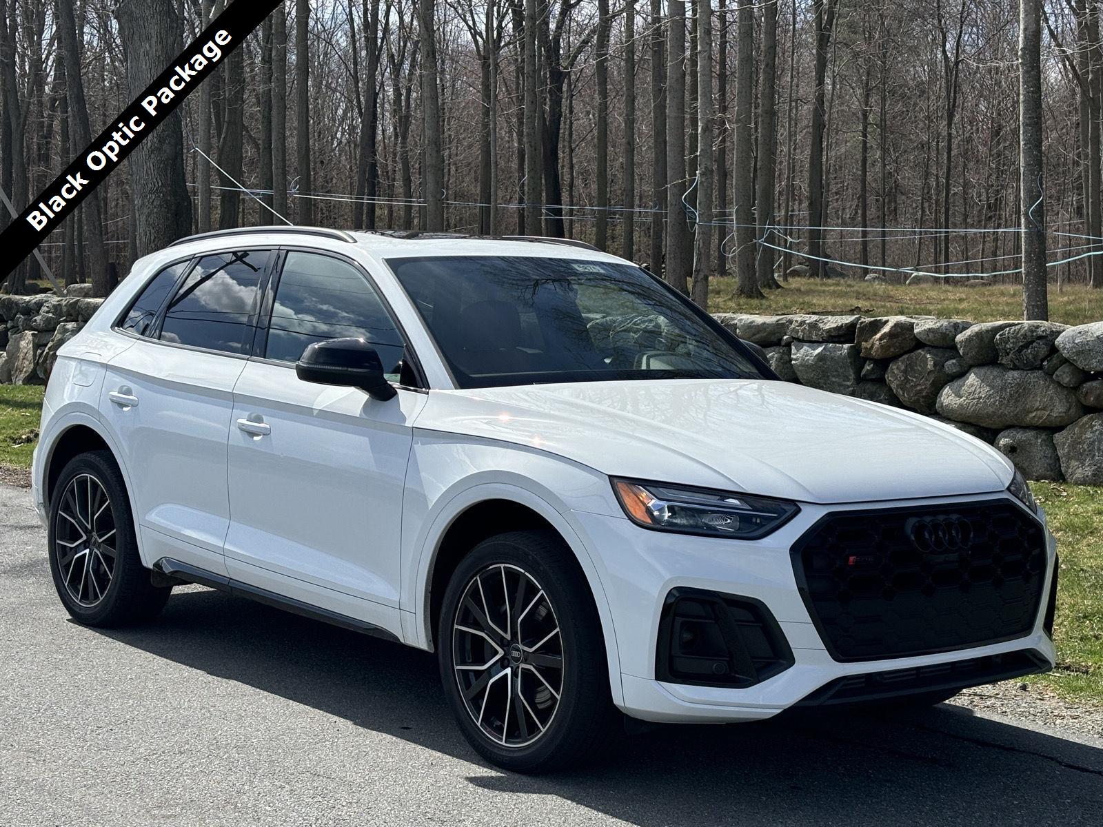 Glacier White Metallic 2023 Audi SQ5 3.0T quattro Premium Plus AWD SUV / Crossover All-Wheel Drive 8-Speed Automatic